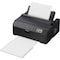 Epson Printer, 9-Pin, Serial Impact Dot Matrix, 55dB, Black/Gray EPSC11CF37201 - alternate 8
